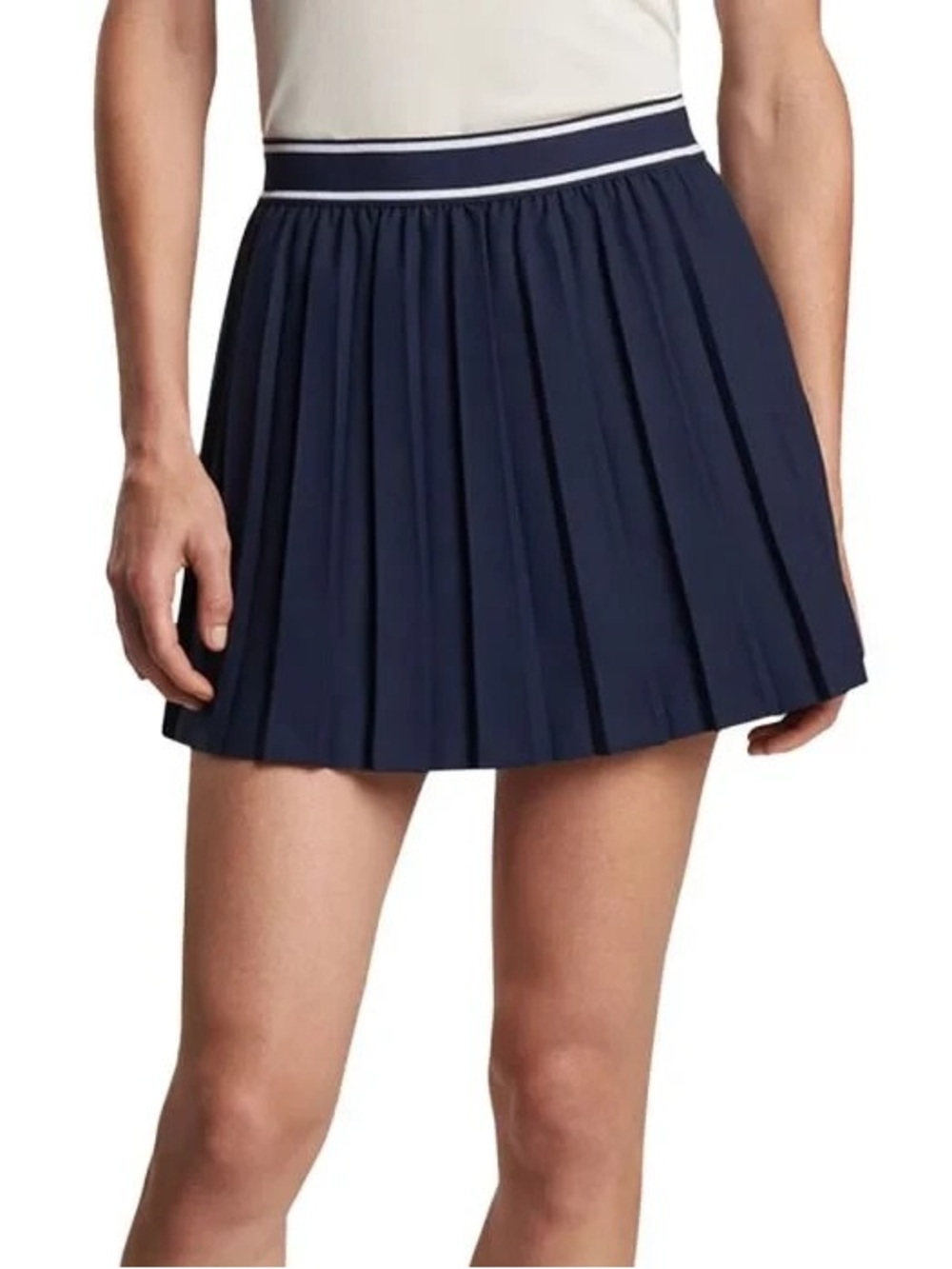 Peter Millar Women Golf Navy Pleated Skort in size SMALL NWT